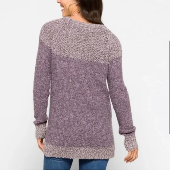 Fate Claritin’s Purple Textured Sweater - Picture 2 of 9